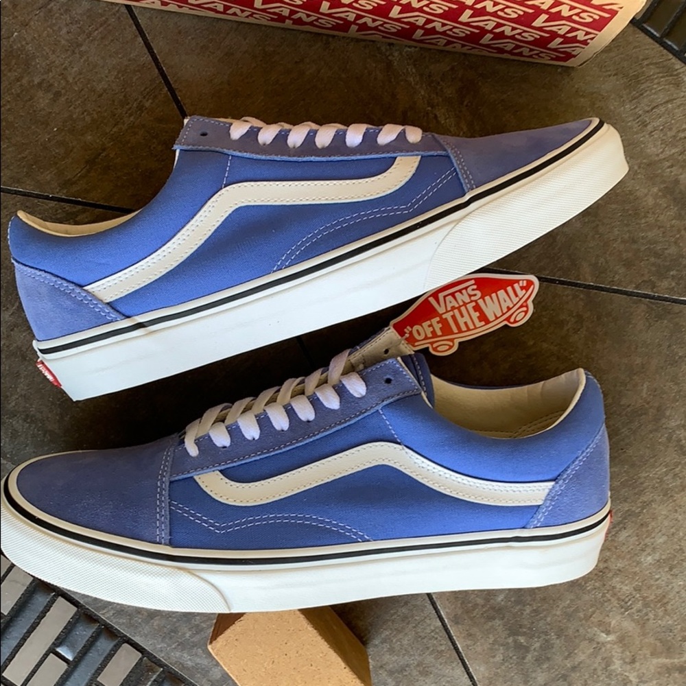 VANS OLD SKOOL ULTRAMARINE/TRUE WHITE men’s - Picture 14 of 16